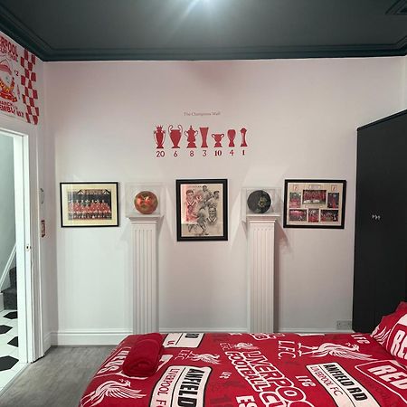 Anfield Abode - Entire Lfc Themed House Villa Liverpool Eksteriør billede
