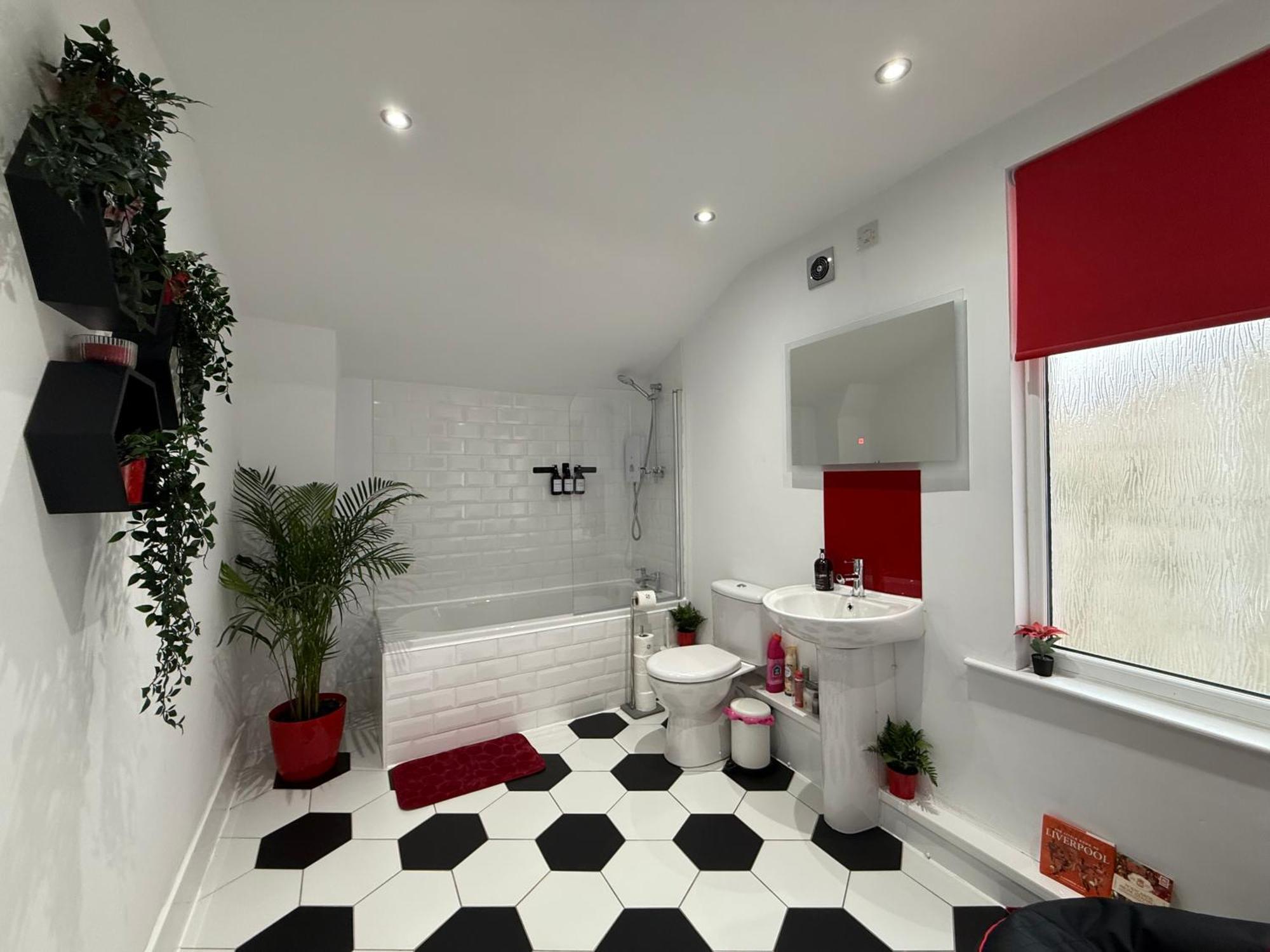 Anfield Abode - Entire Lfc Themed House Villa Liverpool Eksteriør billede