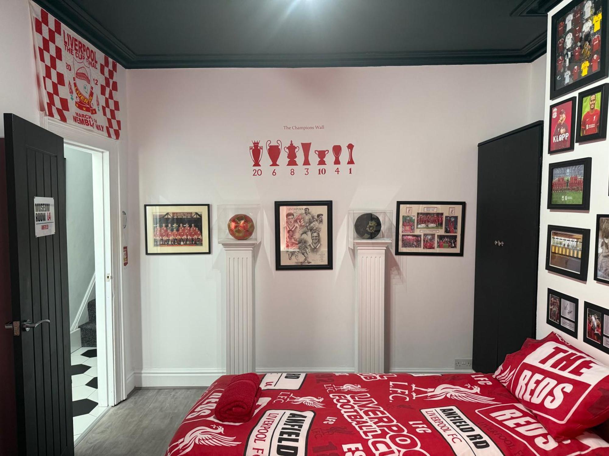 Anfield Abode - Entire Lfc Themed House Villa Liverpool Eksteriør billede