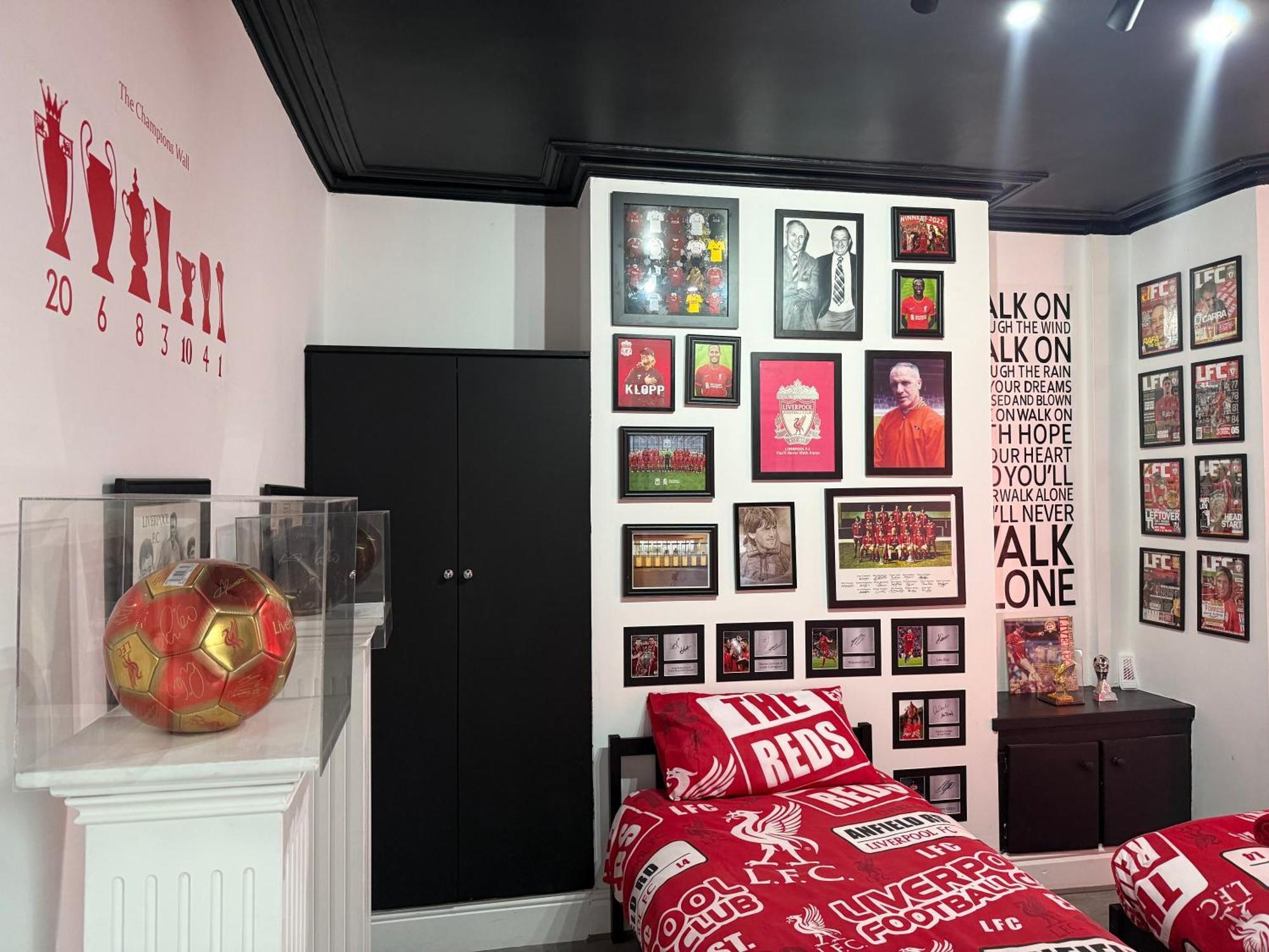 Anfield Abode - Entire Lfc Themed House Villa Liverpool Eksteriør billede